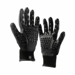 LeMieux - Gants de pansage Hands On Noir Best