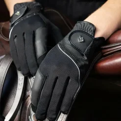 Outlet LeMieux - Gants d'équitation Crystal Noir