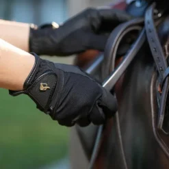 LeMieux - Gants d'équitation Pro Mesh Noir Best