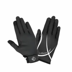 LeMieux - Gants d'équitation Soleil mesh Noir