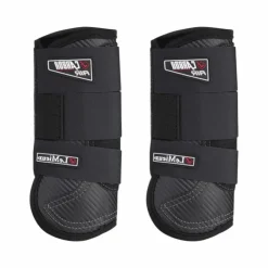 Sale LeMieux - Guêtres de cross Carbon Air x2 Noir