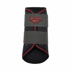 LeMieux - Guêtres fermées Grafter Cinder gris/ bordeaux Noir Outlet