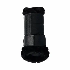 LeMieux - Guêtres fermées souples Mesh Fleece Edged Noir Discount