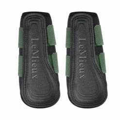 LeMieux - Guêtres fermées souples Grafter hunter green (x2) Vert Hot