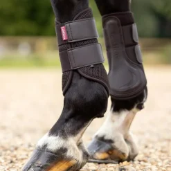 LeMieux - Guêtres fermées souples Mesh Marron