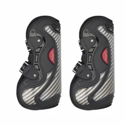 LeMieux - Guêtres ouvertes Exo-Flex / argent Noir New