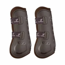 Clearance LeMieux - Guêtres ouvertes Impact Responsive gel x2 Marron