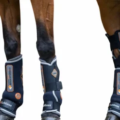 LeMieux - Guêtres thérapeutiques Conductive Magno Noir Hot