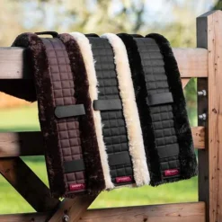 LeMieux - Housse de sangle mixte laine synthétique GP / Marron Best