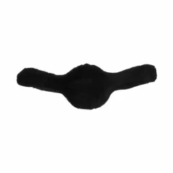 LeMieux - Housse de sangle à bavette longue Anatomic en laine mérinos+ Noir Best