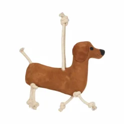 New LeMieux - Jouet pour chevaux Sausage Dog Marron