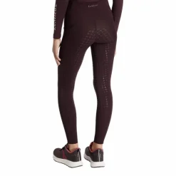 Discount LeMieux - Legging d'équitation Pull-on fille Young Rider Orla damson Bordeaux