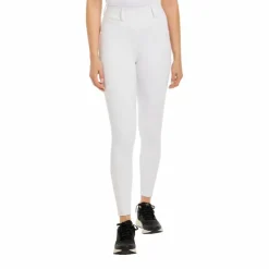 New LeMieux - Legging d'équitation femme Demi Full Grip Blanc