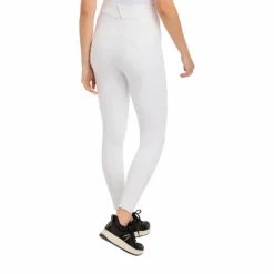 New LeMieux - Legging d'équitation femme Demi Full Grip Blanc