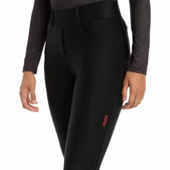 Hot LeMieux - Legging d'équitation femme Demi Full Grip Noir
