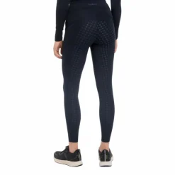 LeMieux - Legging d'équitation femme Pull-on Naomi Full Grip Marine Outlet