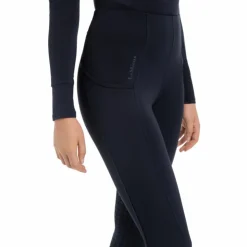 LeMieux - Legging d'équitation femme Pull-on Naomi Full Grip Marine Outlet