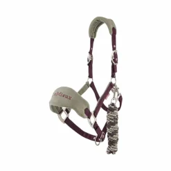 LeMieux - Licol et longe Vogue damson Bordeaux Hot