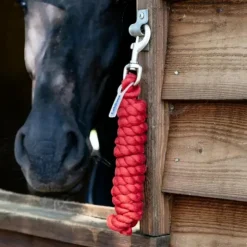 LeMieux - Longe en polycoton Chilli Rouge Outlet