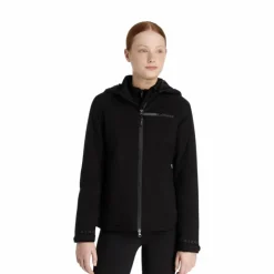 LeMieux - Manteau d’équitation imperméable enfant Young Rider Thea Noir Online