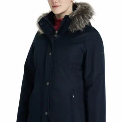 Hot LeMieux - Manteau d’équitation imperméable long femme Anya Marine