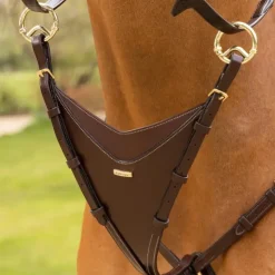 Best LeMieux - Martingale Bib Kudos havane/ laiton Marron