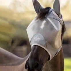 LeMieux - Masque anti-mouches ArmourShield Pro Half Gris Hot