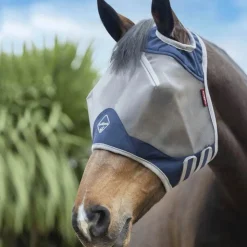 LeMieux - Masque anti-mouche sans oreilles Armor Shield pro Marine Outlet