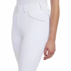 Sale LeMieux - Pantalon d'équitation femme assise en suédine Victoria Blanc