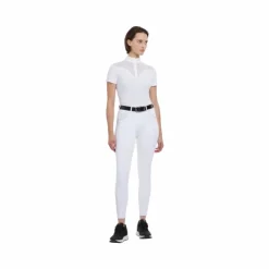 Sale LeMieux - Pantalon d'équitation femme assise en suédine Victoria Blanc