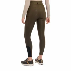 New LeMieux - Pantalon d'équitation imperméable femme DryTex Full Grip Alpine Marron