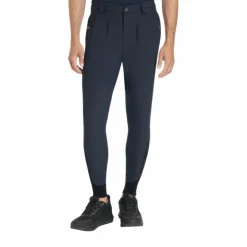 LeMieux - Pantalon d’équitation homme Classique Full Grip Marine Hot