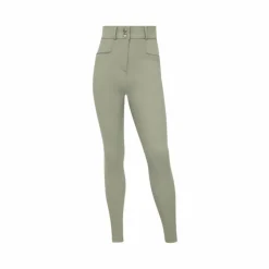 New LeMieux - Pantalon d’équitation fille Young Rider Izzy rosemary Full Grip Vert