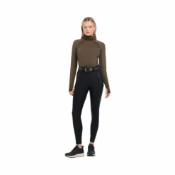 Online LeMieux - Pantalon d'équitation imperméable femme DryTex Full Grip Noir