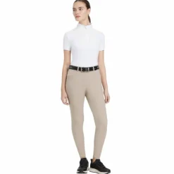 LeMieux - Pantalon d'équitation femme Isabelle almond Beige New