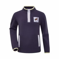 Hot LeMieux - Polaire à boutons-pressions enfant Mini Mae juniper Violet