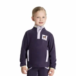 Hot LeMieux - Polaire à boutons-pressions enfant Mini Mae juniper Violet