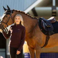 Online LeMieux - Polaire à col zippé femme Frances damson Bordeaux