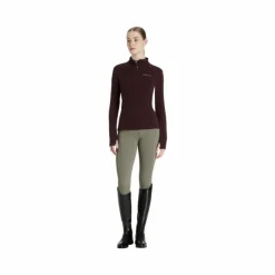 Online LeMieux - Polaire à col zippé femme Frances damson Bordeaux