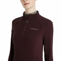 Online LeMieux - Polaire à col zippé femme Frances damson Bordeaux
