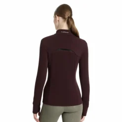 Online LeMieux - Polaire à col zippé femme Frances damson Bordeaux