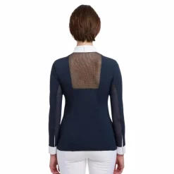 LeMieux - Polo de concours manches longues femme Camille Marine Online