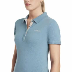 LeMieux - Polo femme Classique Ice blue Bleu