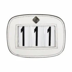 LeMieux - Porte-numéro pour selle Blanc Hot