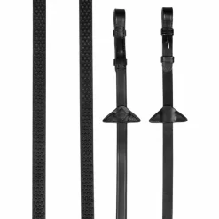 Discount LeMieux - Rênes caoutchouc Soft Noir