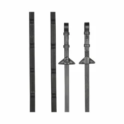 LeMieux - Rênes en caoutchouc Ergo Noir Hot