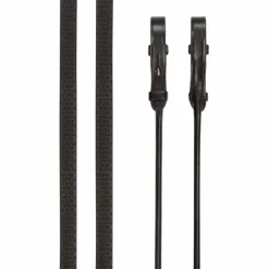 LeMieux - Rênes Rolled / argent Marron Outlet