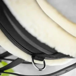 LeMieux - Sangle anatomique doublée polaire Fleece Lined / naturel Noir Online