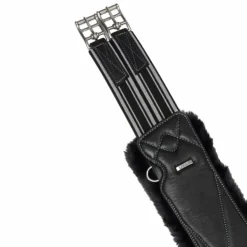 Online LeMieux - Sangle longue en cuir doublure amovible laine synthétique Arika Noir