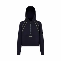 Best LeMieux - Sweat à capuche demi-zippé enfant Young Rider Hettie Marine